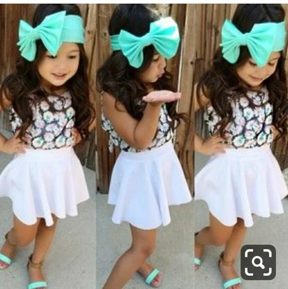 Baby/ Toddler girls styled 4 piece outfit 0m-4T - Picture 1 of 7